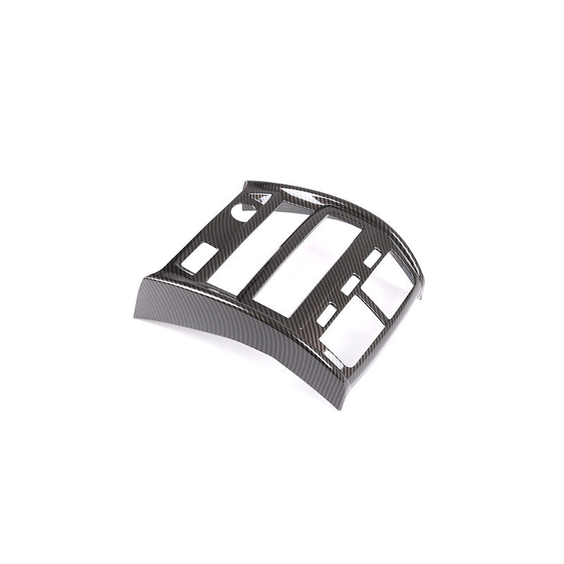 Carbon Fiber Color Rear Air Vent Outlet Frame Trim For BMW 5 Series G30 2020-22 6