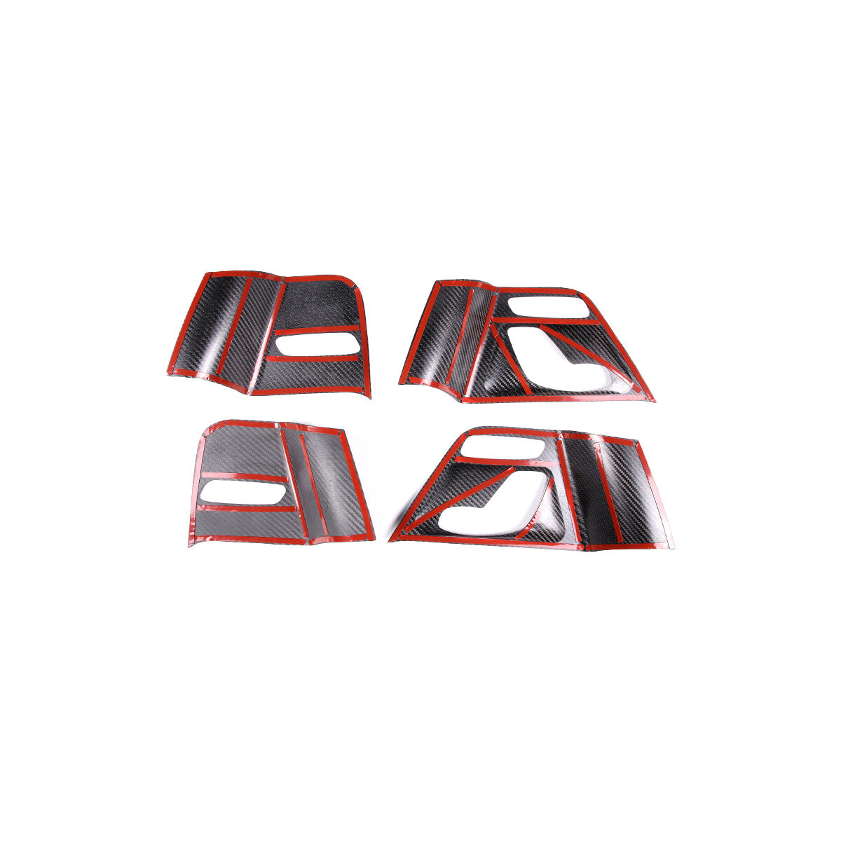 Matte Black Electric Seat Adjustment Panel Trim Cover for Benz G Class 19-20 4