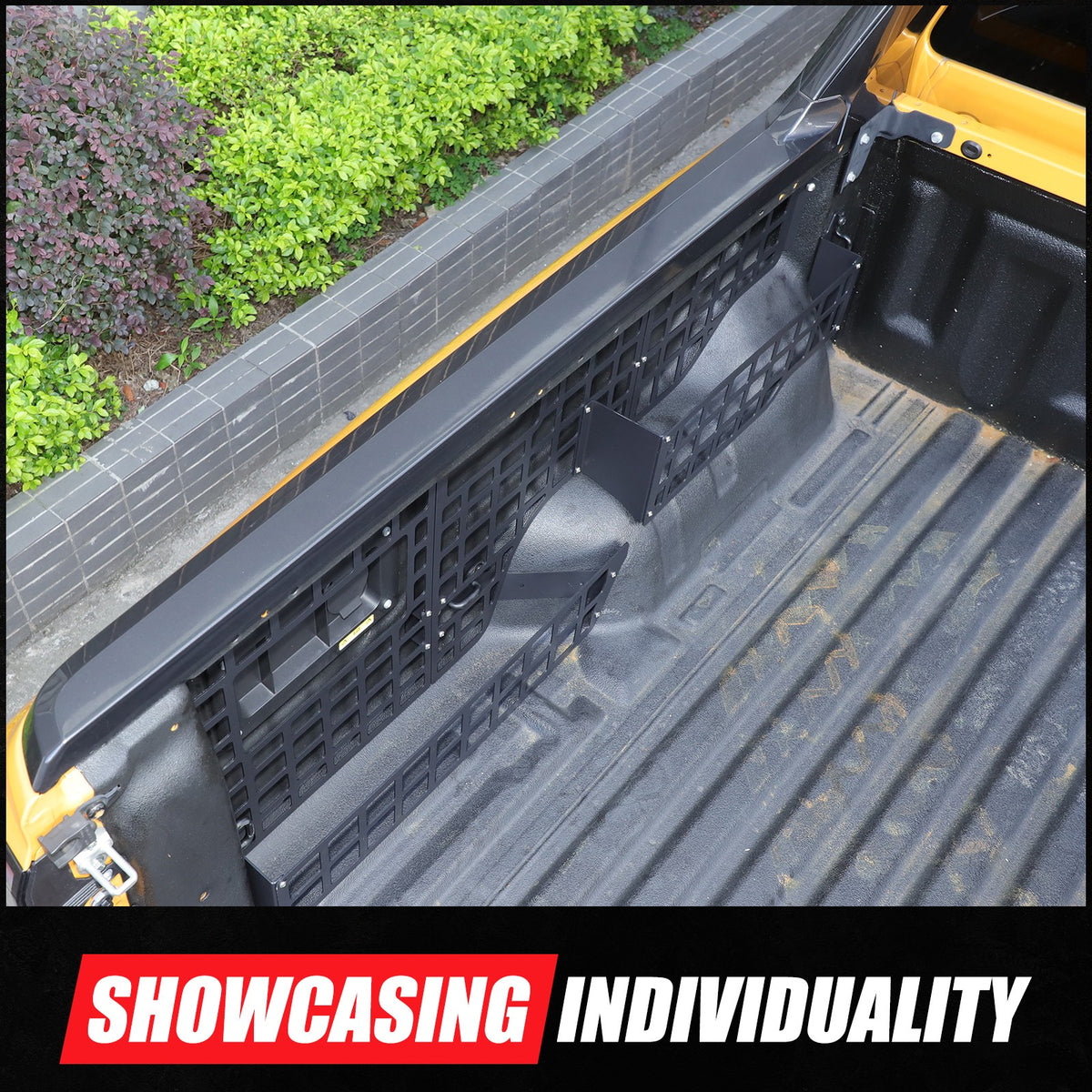 Steel Trunk Left Side Storage Bag Hanger Molle Panel For Ford Ranger T9 2023+ 9
