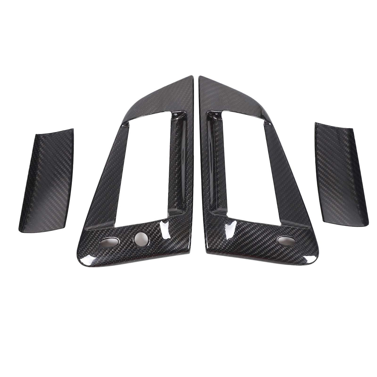 Real Carbon Fiber Exterior Door Handle Cover Trim For Nissan 370Z Z34 2009-20 US 15