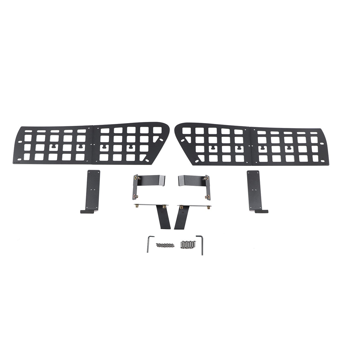 Side Window Cargo Barrier & Organizer Molle Panel For Subaru Forester 2019-2024 16