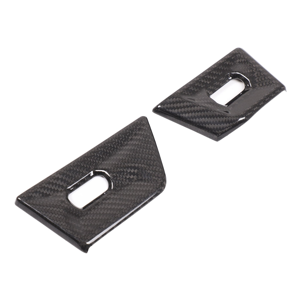 Real Carbon Fiber Dash Side Air Vent Adjustment Trim For BMW X3 G45 2025+ 15