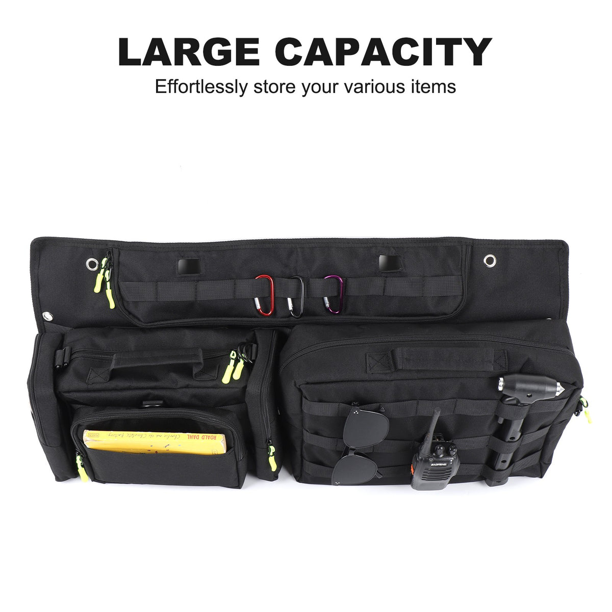 Cargo Rear Door Tailgate Trunk Storage Bag For Land Rover Defender L663 2020+ 24