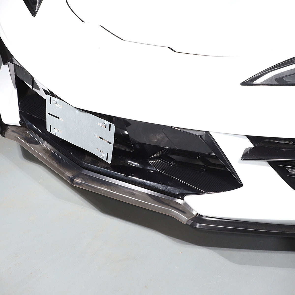 ABS Carbon Front Side Air Intake Vent Grille Cover Trim For Corvette C8 20+ 4