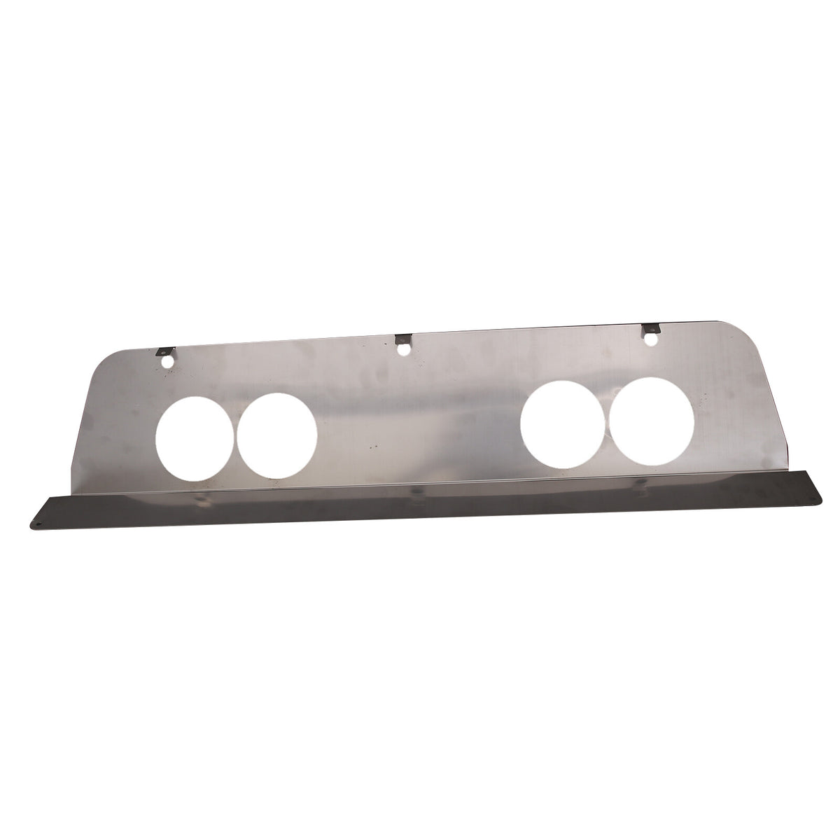 Stainless Steel Exhaust Filler Panel trim for 2005-2013 C6 Corvette 7