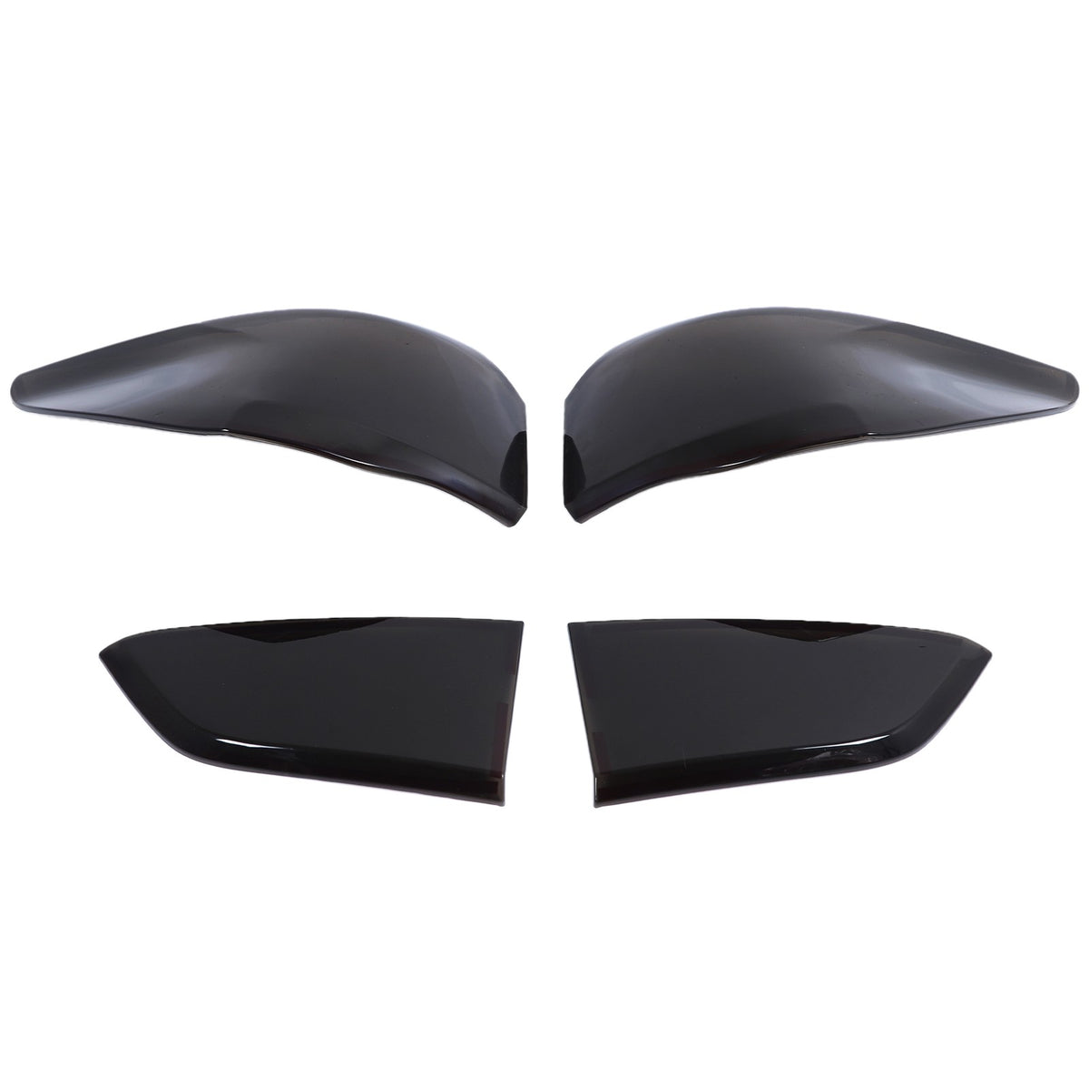 Smoked Black Rear Tail Light Guard Cover Trim Bezel For BMW X1 F48 20-22 US 15