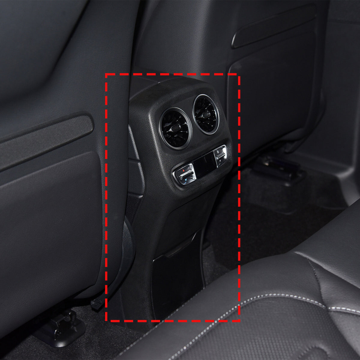 Honeycomb Carbon Fiber Rear Air Vent Outlet Trim For Benz G-Class W463 21-23 6