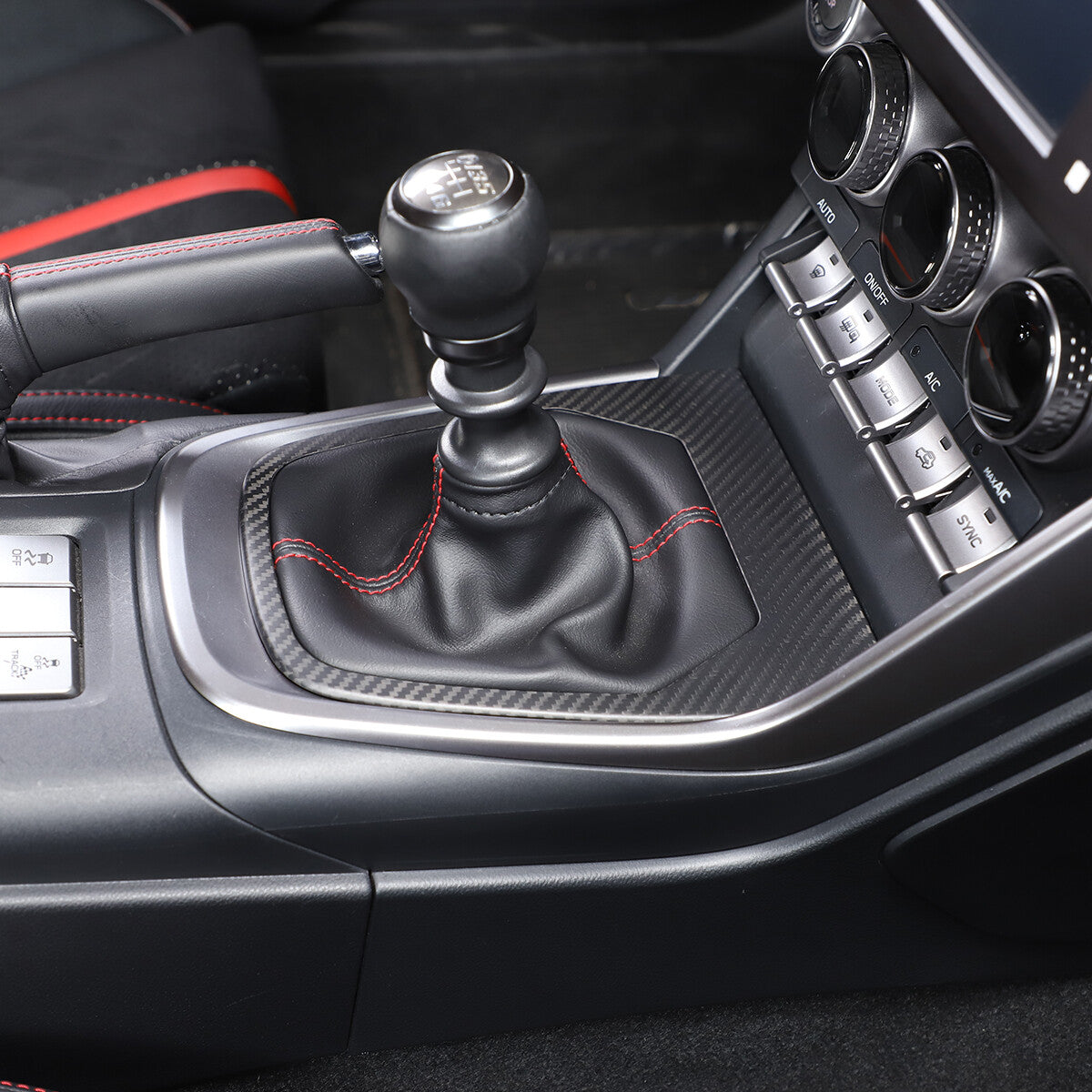 Matte Real Carbon Fiber Interior Center Trim Set For GR86/Subaru BRZ 2022+ 138