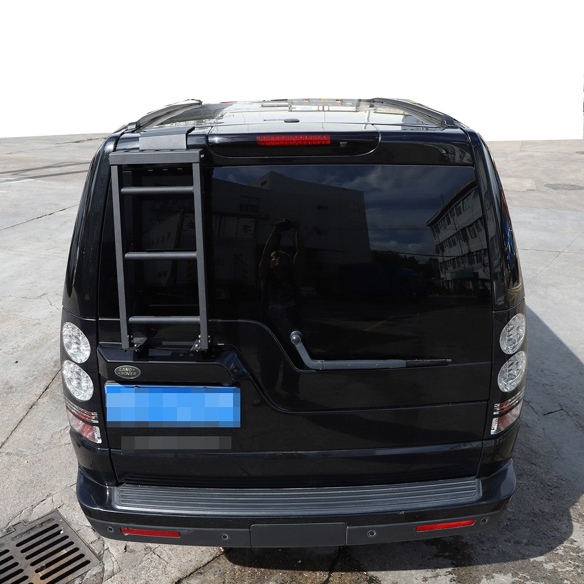 For Land Rover Discovery 3 4 LR3 LR4 L319 Rear Roof Rack Climbing Ladder 23