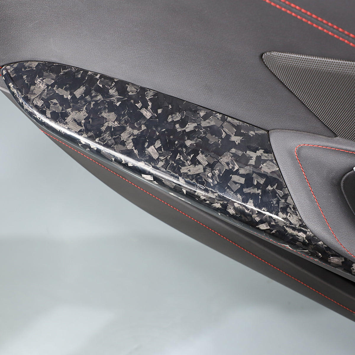 Forged Real Carbon Fiber Full Interior Set Cover Trim Kit For Corvette C8 20-25 - Variants 36-40 19