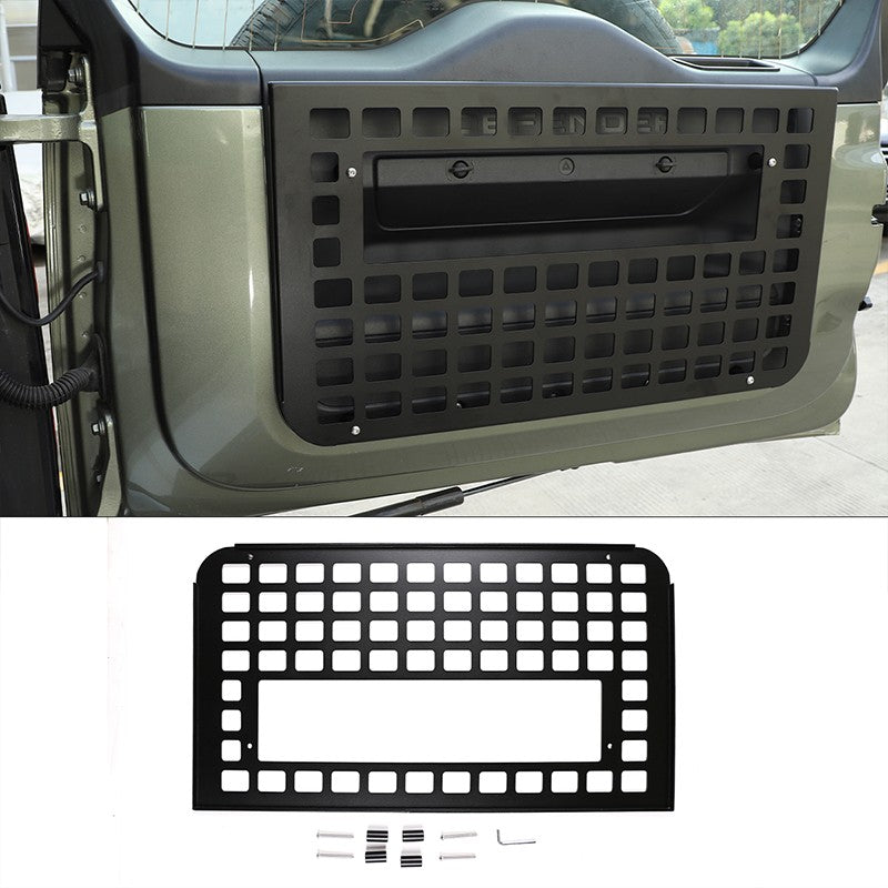 Rear Door Tailgate Table Storage Shelf Molle Panel For LR Defender L316 20+ 20