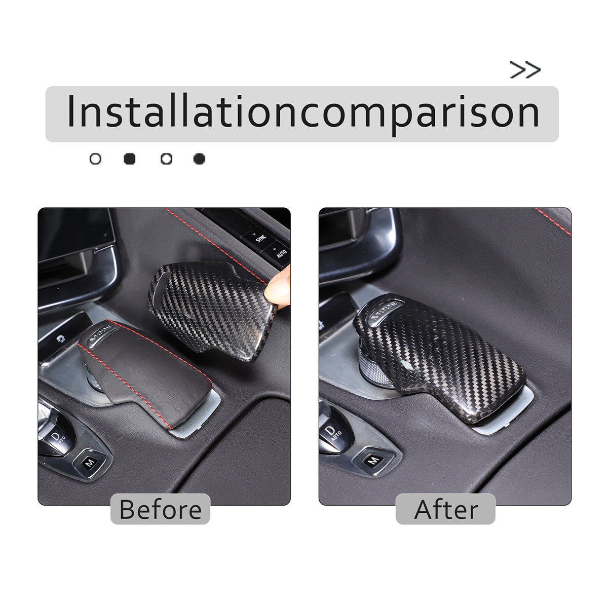 Real Dry Carbon Fiber Full Interior Center Set Trim Kit For Corvette C8 20-25 US - Styles 1-5 22