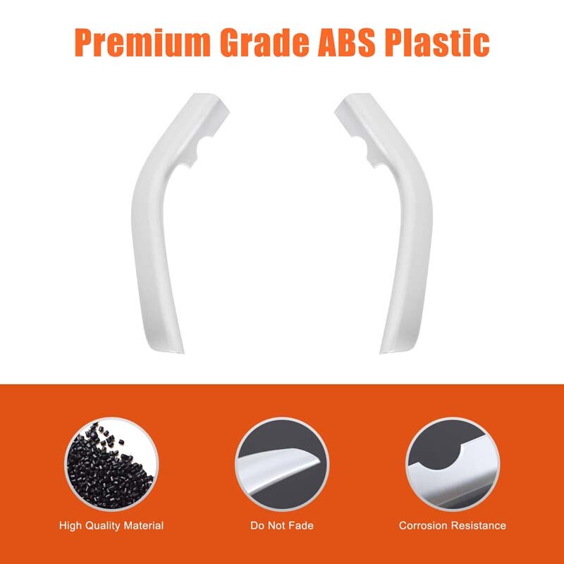 Silver Center Gear Shift Side Strip Trim For LR Range Rover Sport L320 2005-2013 18