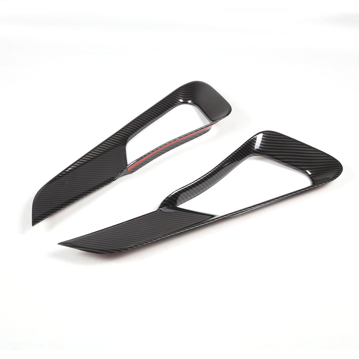ABS Carbon Fiber Center Console Gear Shift Strip Trim For Range Rover Sport 23+ 13