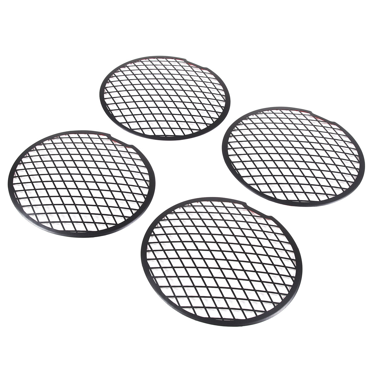Silver Mesh Steel Rear Tail Light Grille Cover for Corvette C6 GS/Z0/ZR1 2005-13 14