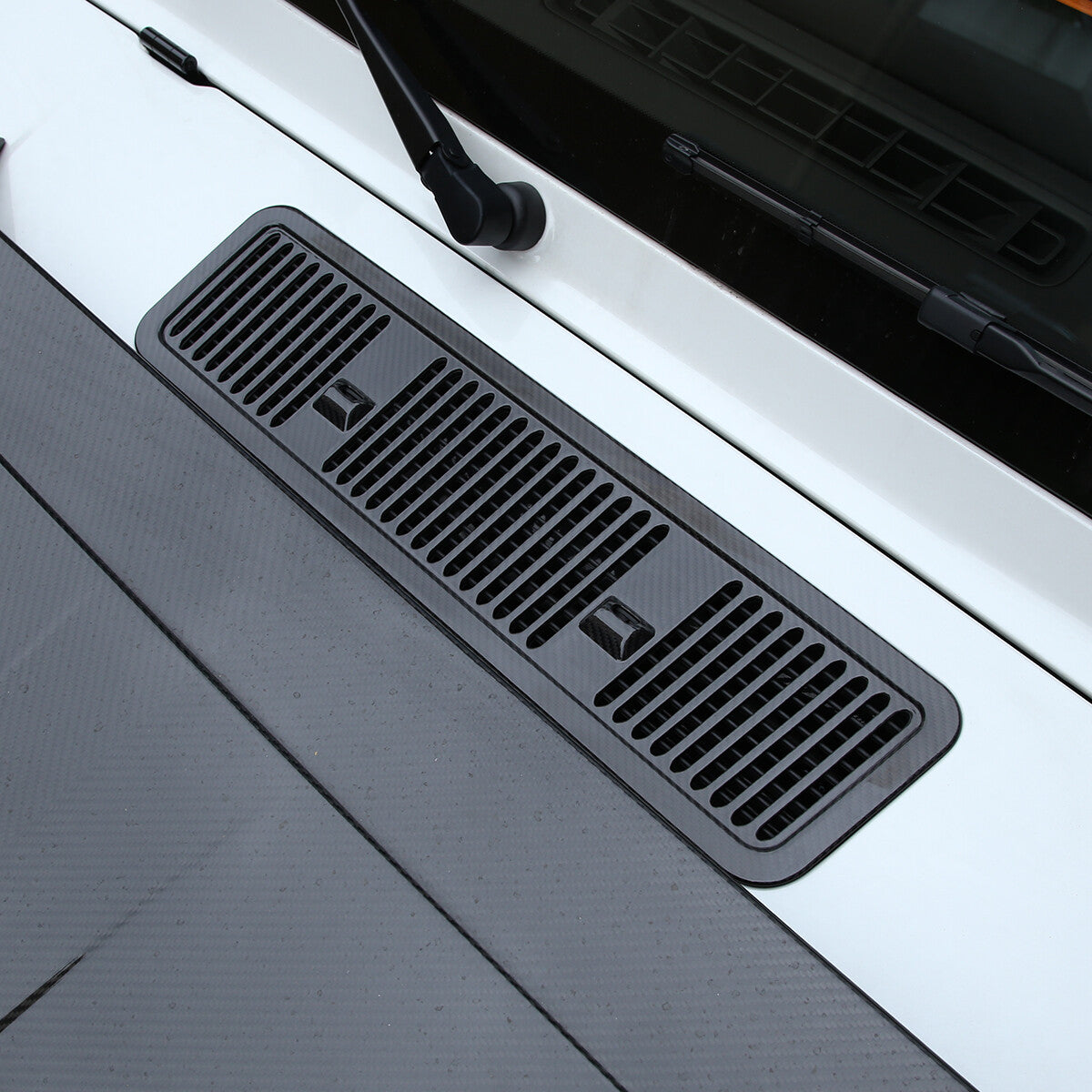 Carbon Hood Air Intake Grille Vent Trim For Benz G Class W463 G500 06-18 US 1
