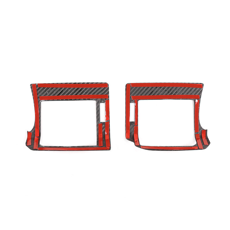 Real Carbon Fiber Side Air Vent Outlet Cover For Land Rover Defender 2020-23 10