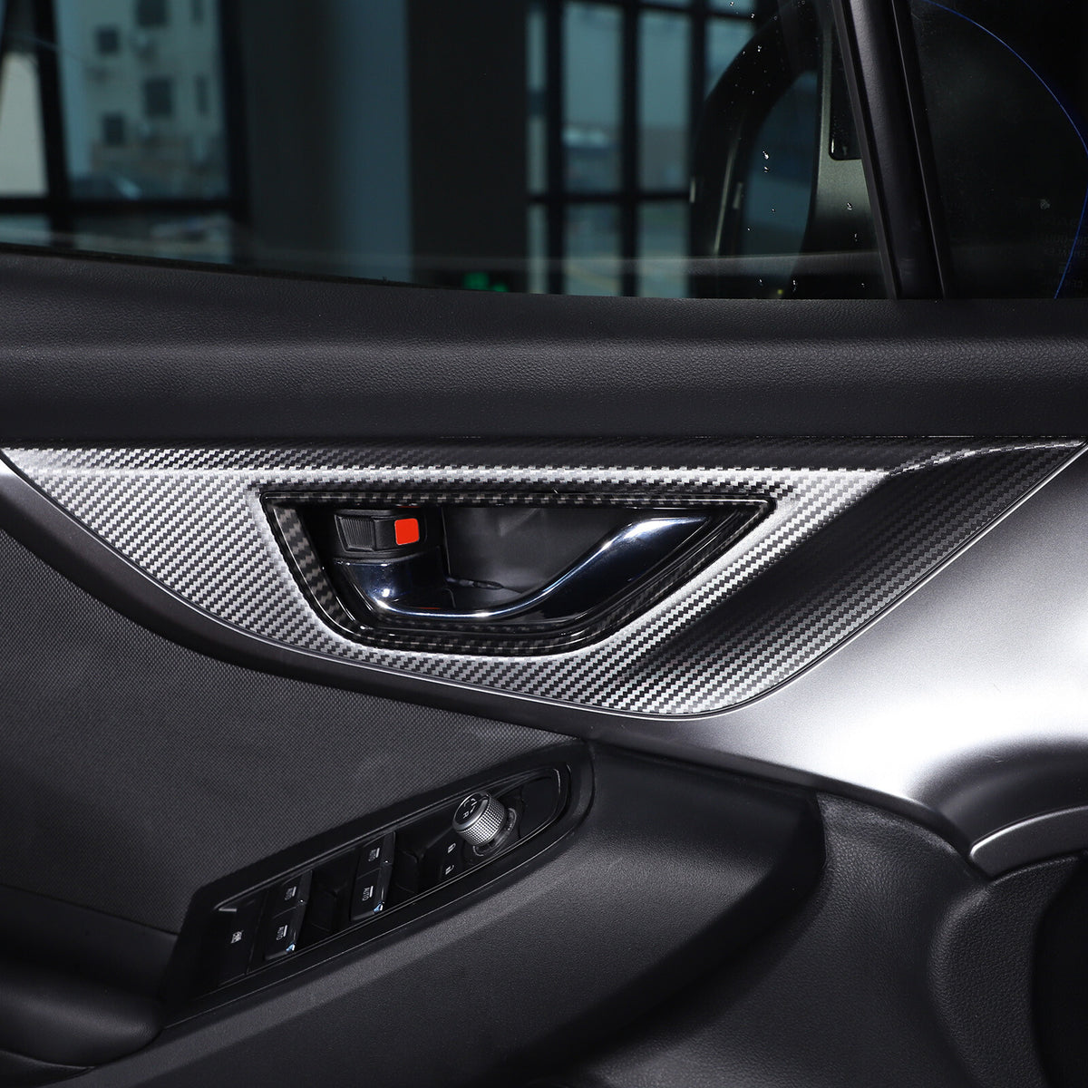 Carbon Fiber ABS Interior Full Cover Trim Kit Set For Subaru WRX AT 2022-2025 - Styles 16-16 11