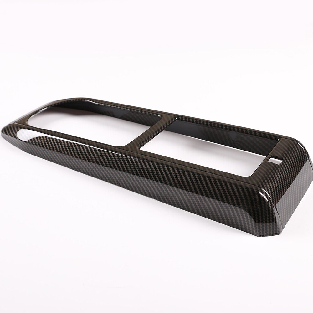 Carbon ABS Full Interior Center Console Kit Cover Trim Set For Toyota Tacoma 16+ 5