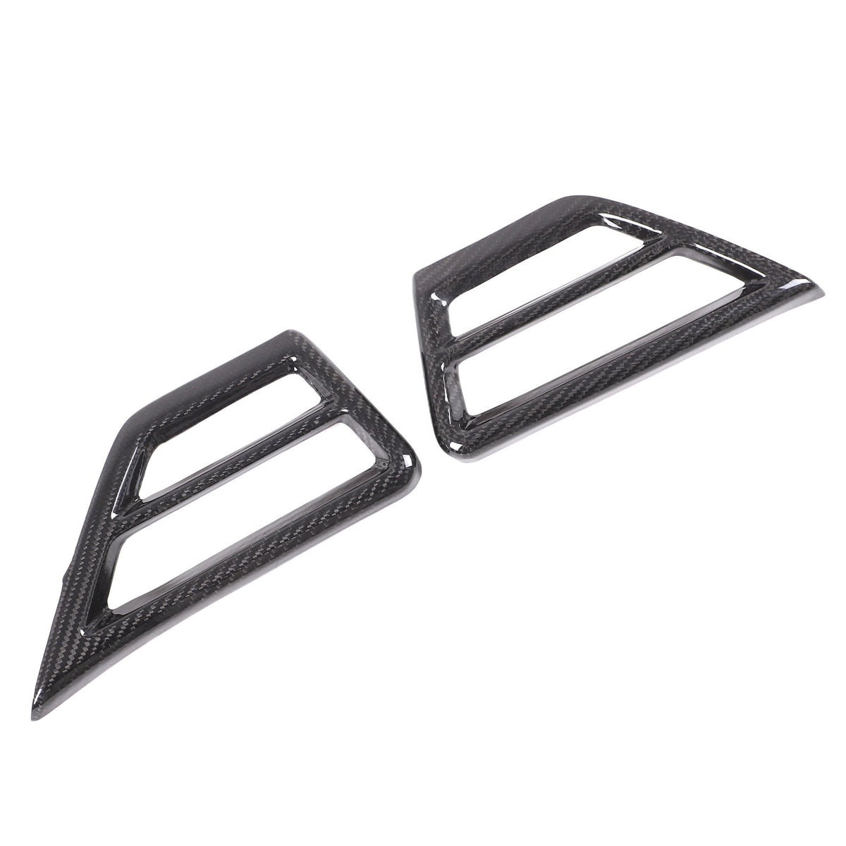 Real Carbon Fiber Side Air Vent Frame Trim For BMW 3 4 330i 430i G20 G21 2025+ 11