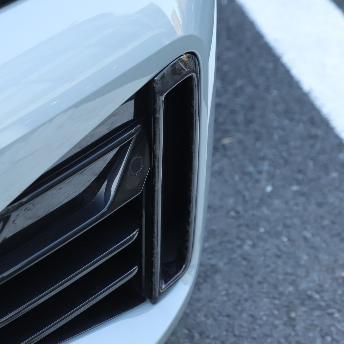 Forged Carbon Fiber Front Bumper Side Grill Trim For BMW 4 series 430i 440i 22+ 11