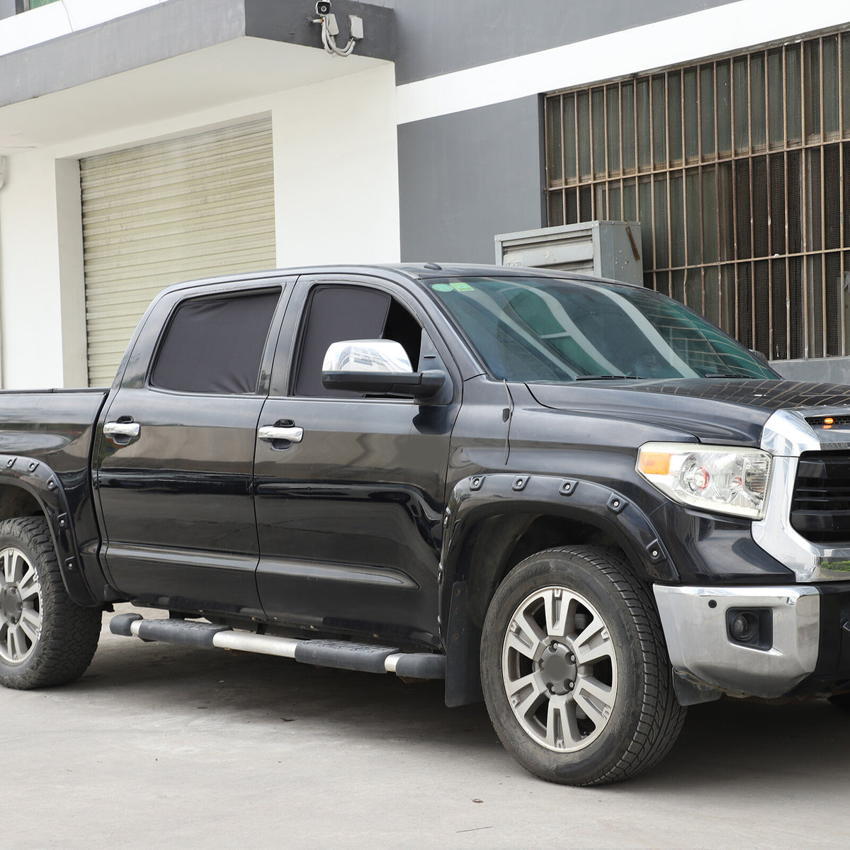 Black Window Screen Sun Shade Mesh Cover Windshield for Toyota Tundra 2007-21 US 8