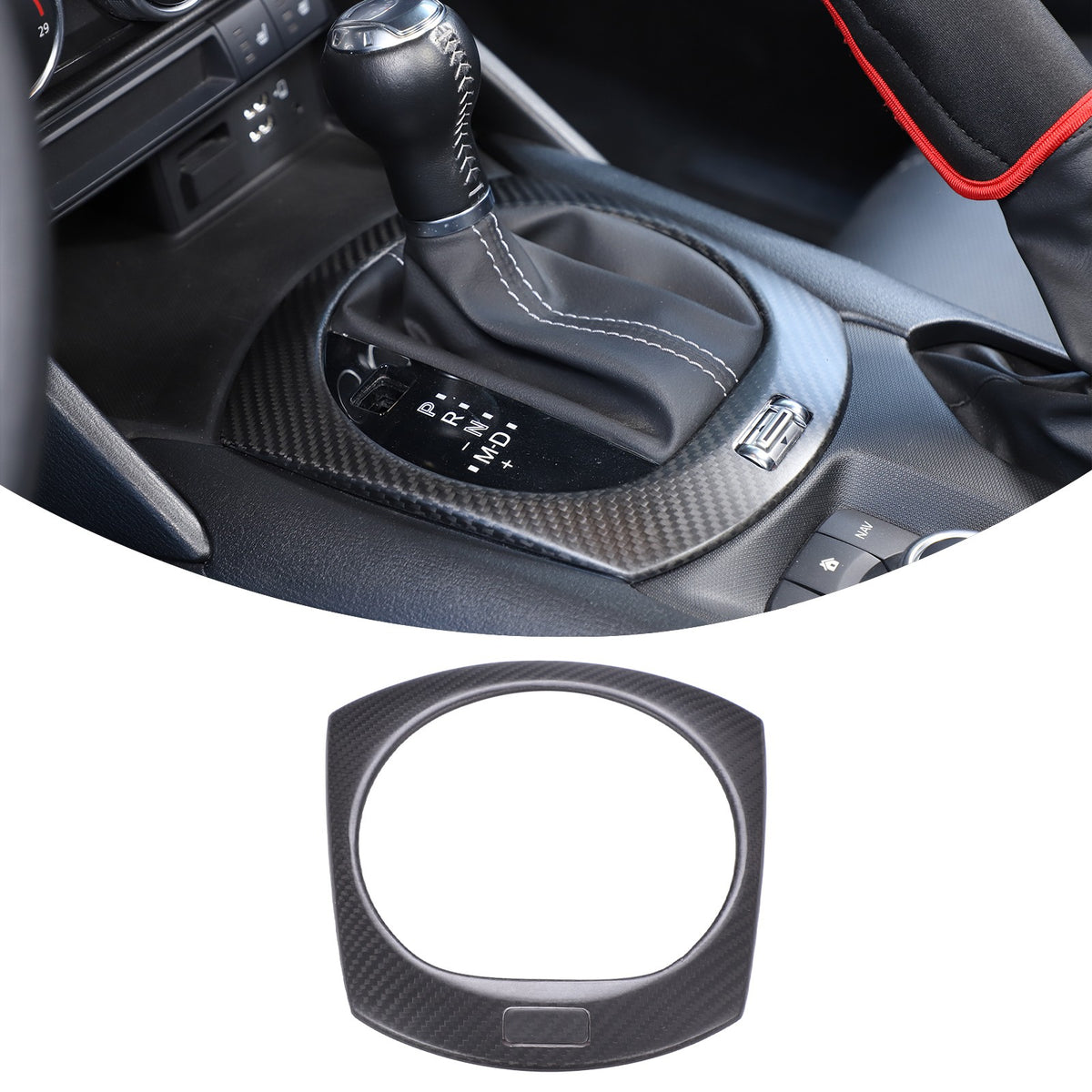 Matte Real Dry Carbon Fiber Interior Full Trim For Mazda MX-5 Miata 2016-2026 26
