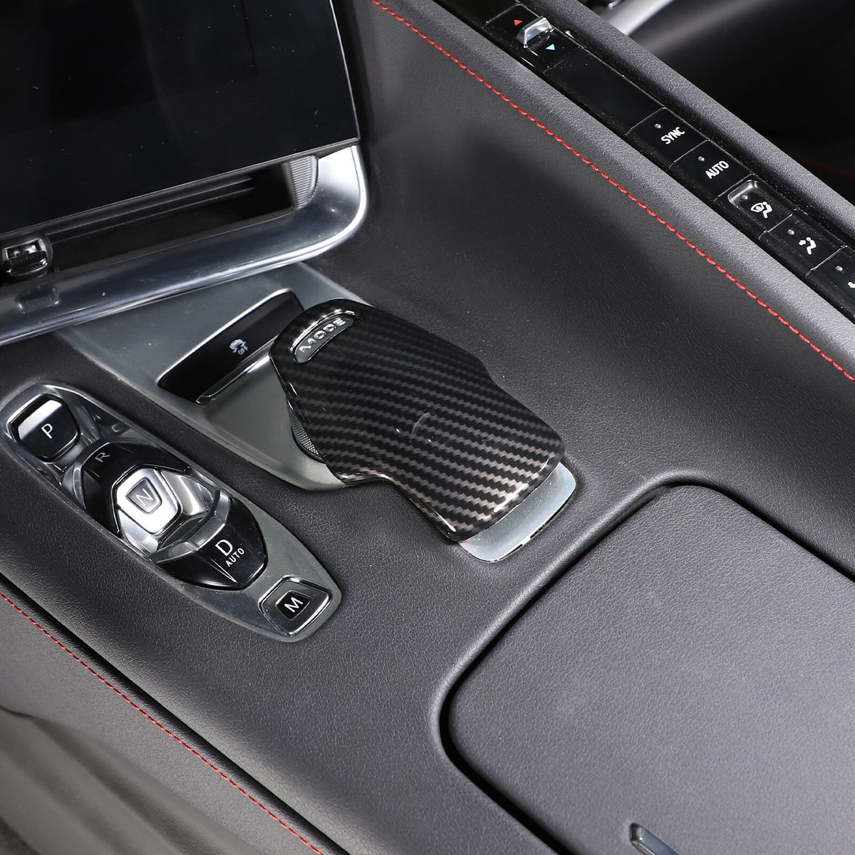 Carbon Fiber ABS Interior Full Decor Cover Trim Kit For Corvette C8 2020-2025 - Styles 16-20 62