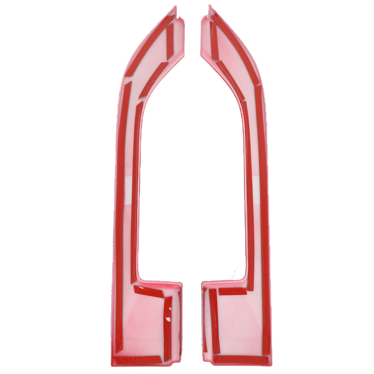 Sport Red ABS Side Fender Vent Frame Trim For Jaguar F-TYPE X152 2013-2020 14
