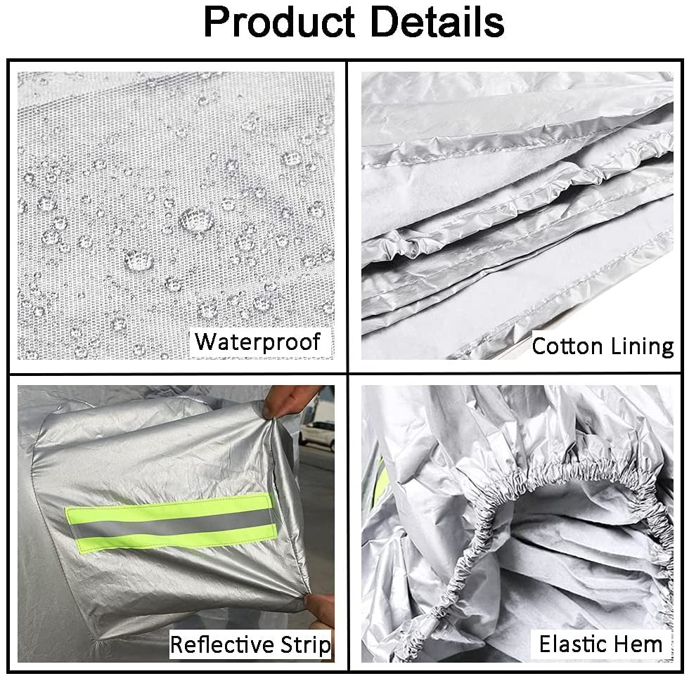 Car Protection Cover Waterproof Sun UV Snow Resistant For Mercedes-Benz smart 3
