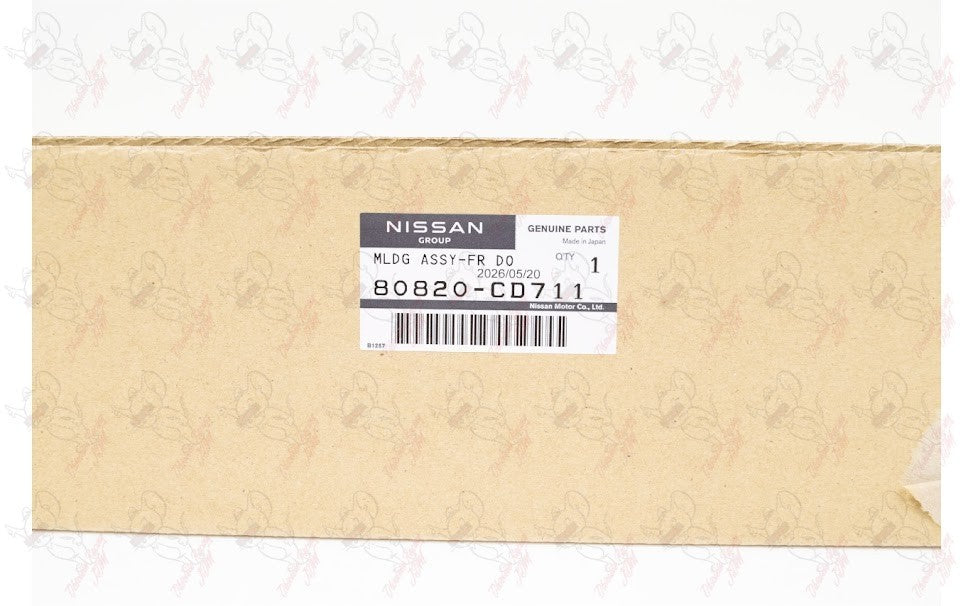 NISSAN OEM Front Door Out Side RH Molding Assy 80820-CD711 For Z33 Genuine 11