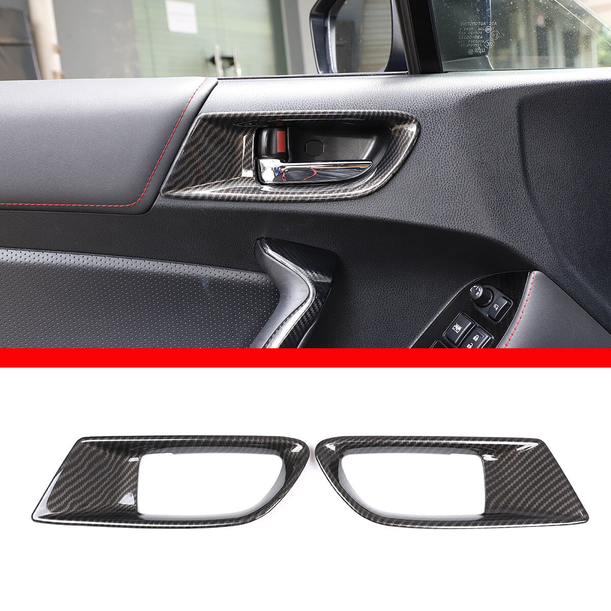 Carbon ABS Interior Decorative Trim For Toyota 86 Subaru BRZ 12-20 Scion FR-S 5