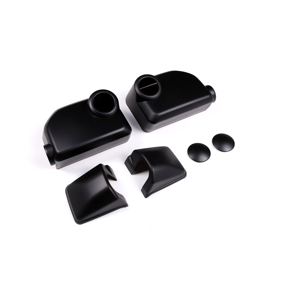 Matte Black Outer Rear View Mirror Cover Trim For Toyota FJ Cruiser 2007-2021 US 4