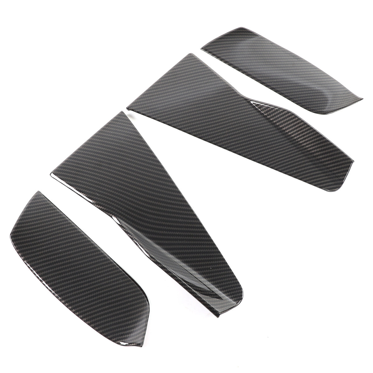ABS Carbon Fiber Front Side Vent Fender Cover Trim For BMW 5 Series G60 i5 2024+ 18