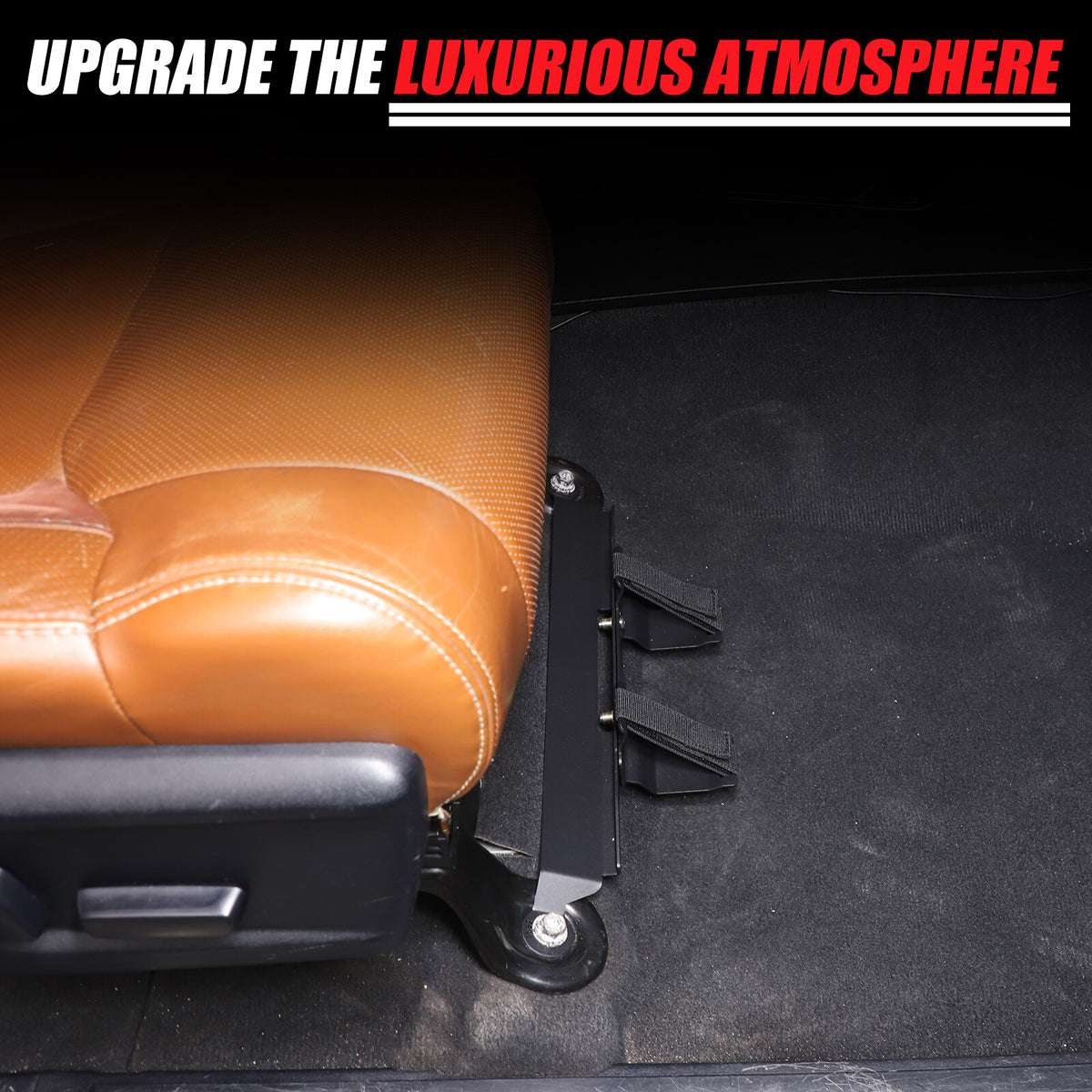 Black Aluminum Passenger Seat Fire Extinguisher Bracket For Toyota Tundra 07-21 6