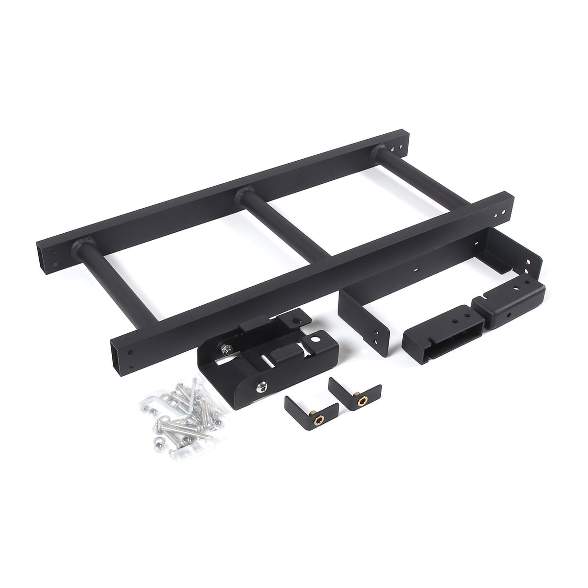 Black Alloy Back Tail Door Roof Ladder Climb For LR Defender 90 110 130 04-18 US 14