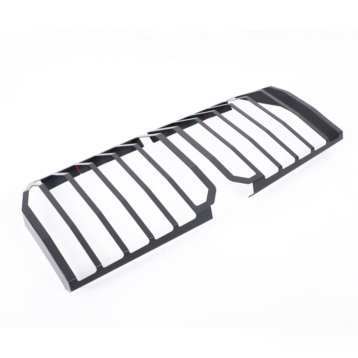 Black Alloy Rear Tail light lamp Cover trimFor Toyota Land Cruiser LC250 24+ 20