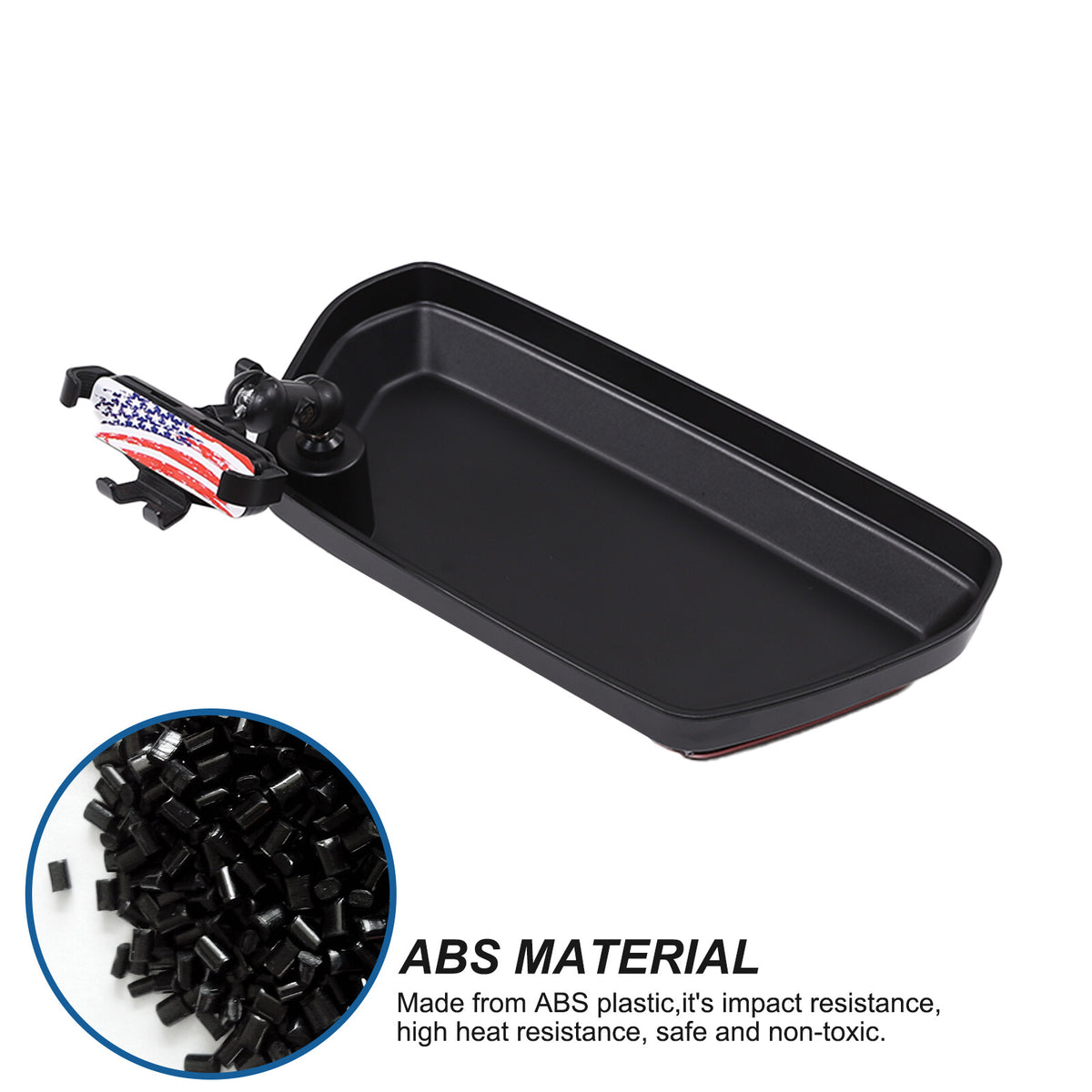 US Flag Dashboard Storage Tray Box Phone Holder Clip For Nissan Frontier D41 22+ 10