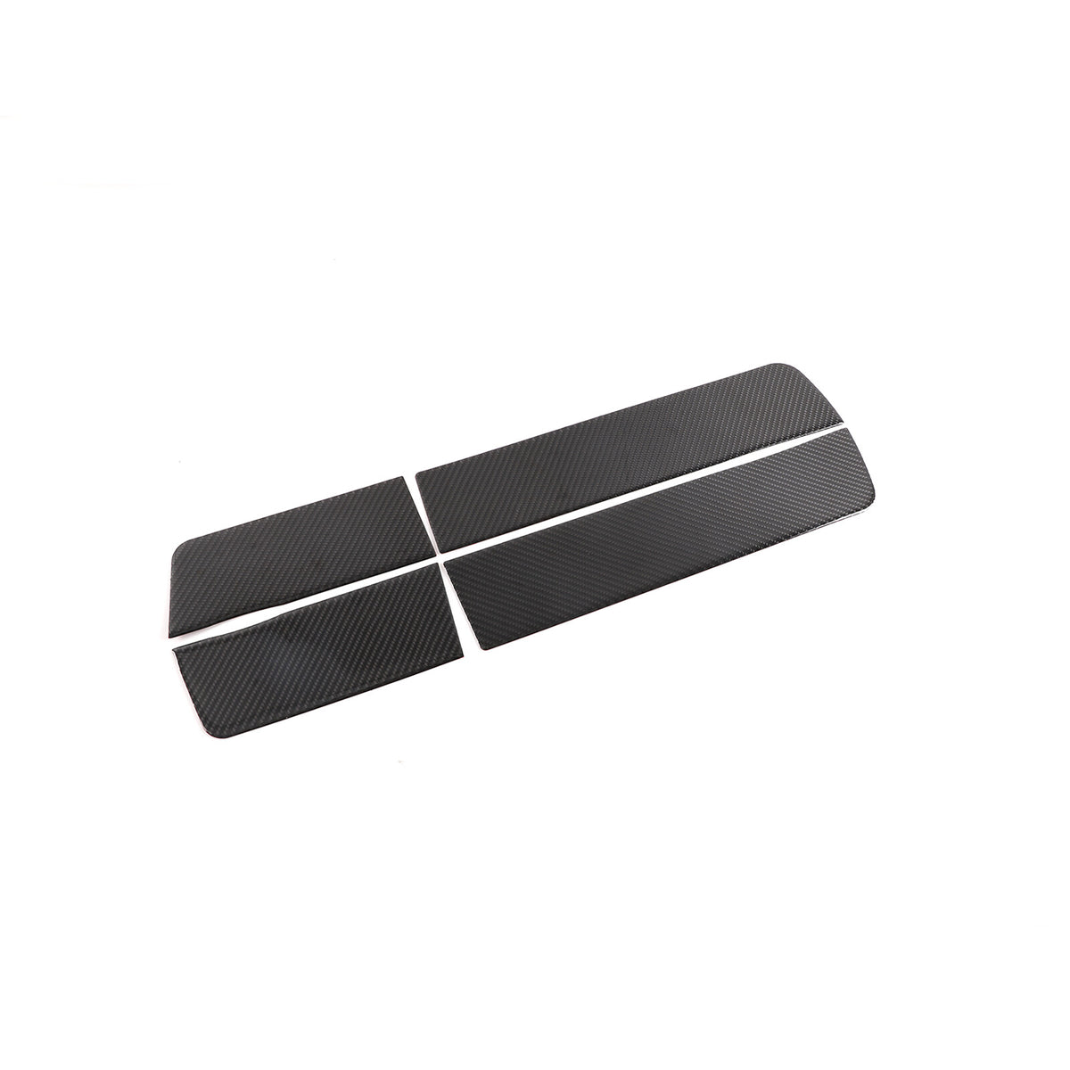Carbon Fiber Interior Door Armrest Panel Trim Sticker For Hummer H2 2003-09 17