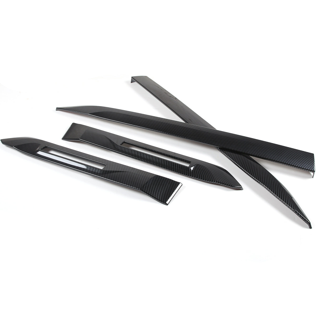 Carbon Fiber ABS Body Side Door Molding Cover Trim Guard For Subaru Outback 20+ 11