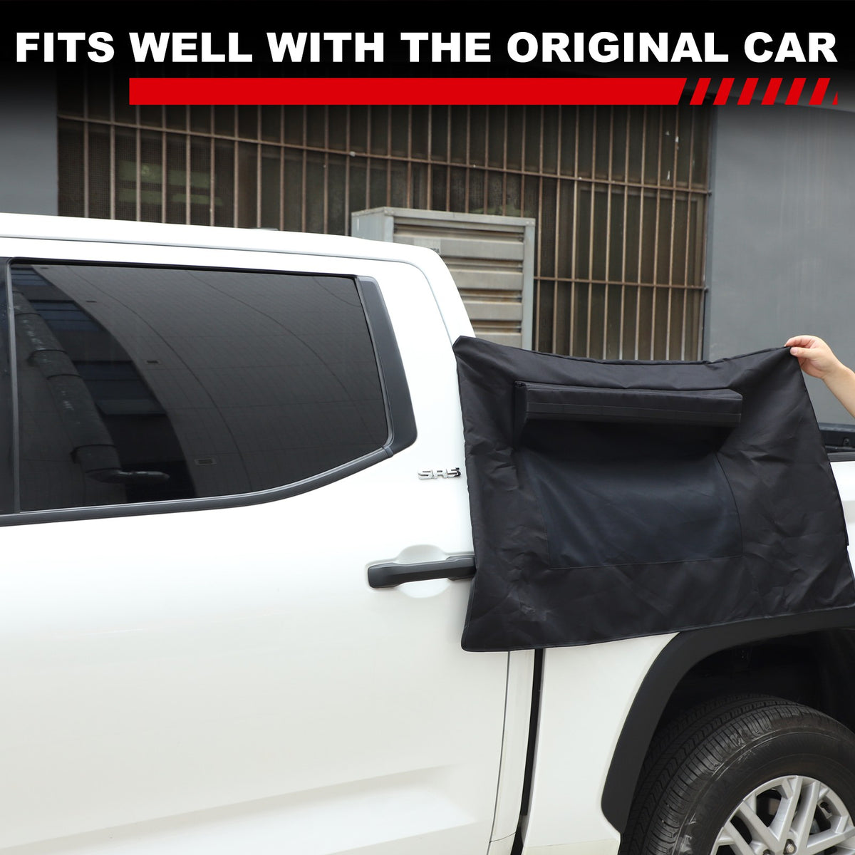 Rear Window Sun Shade Sun Visor Protector Sunshade For Toyota Tundra 2022+ 8