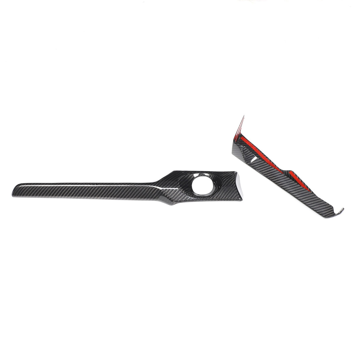 Real Dry Carbon Fiber Interior Center Trim For Corvette C8 2026+ Stingray ZR1 18