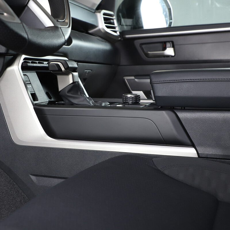 Matte Black ABS Interior Decoration Cover Trim Kit For Toyota Tundra 2022-26 US - Variants 21-25 13