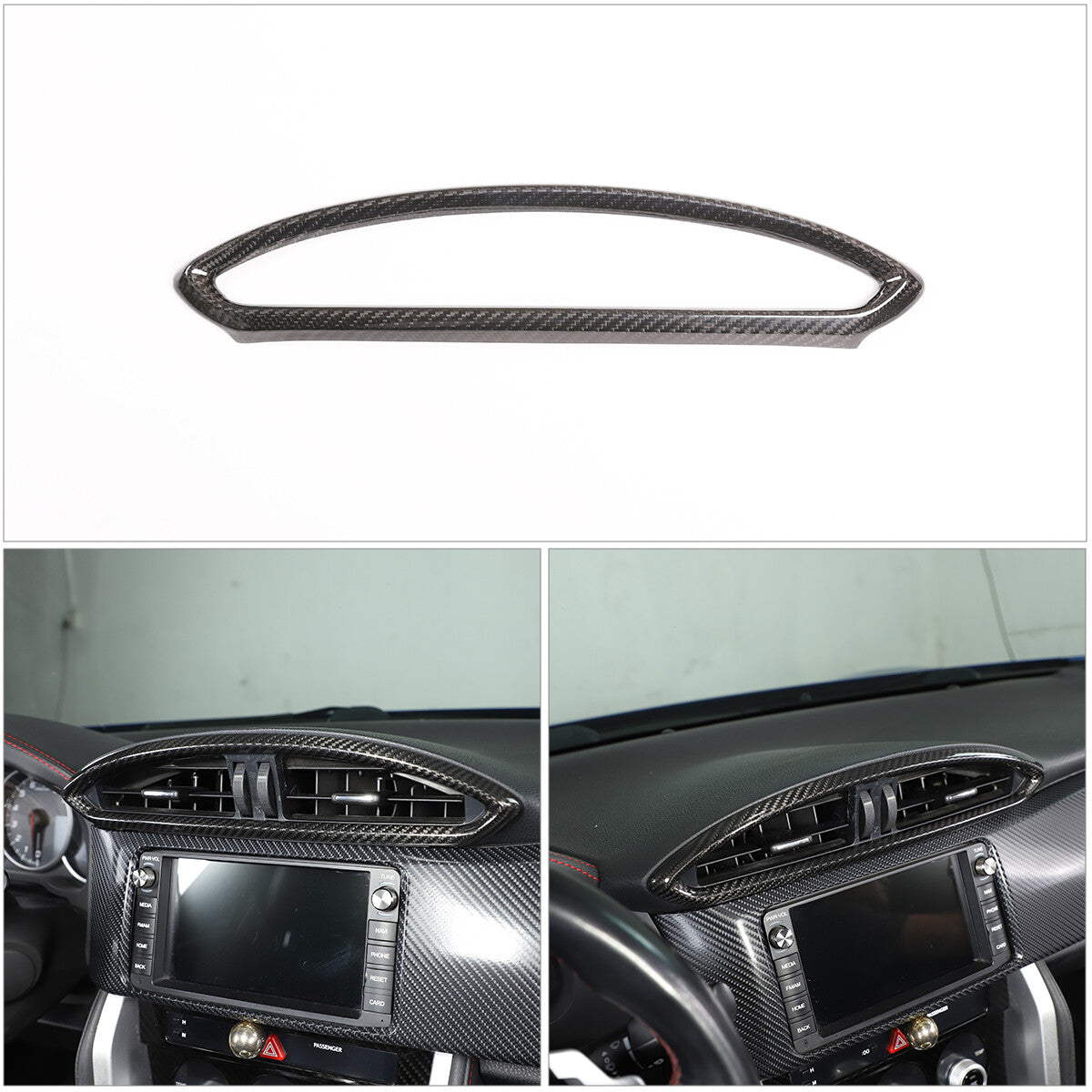 Real Carbon Fiber Interior Center Trim Set For Toyota 86 Subaru BRZ 2012-2020 36