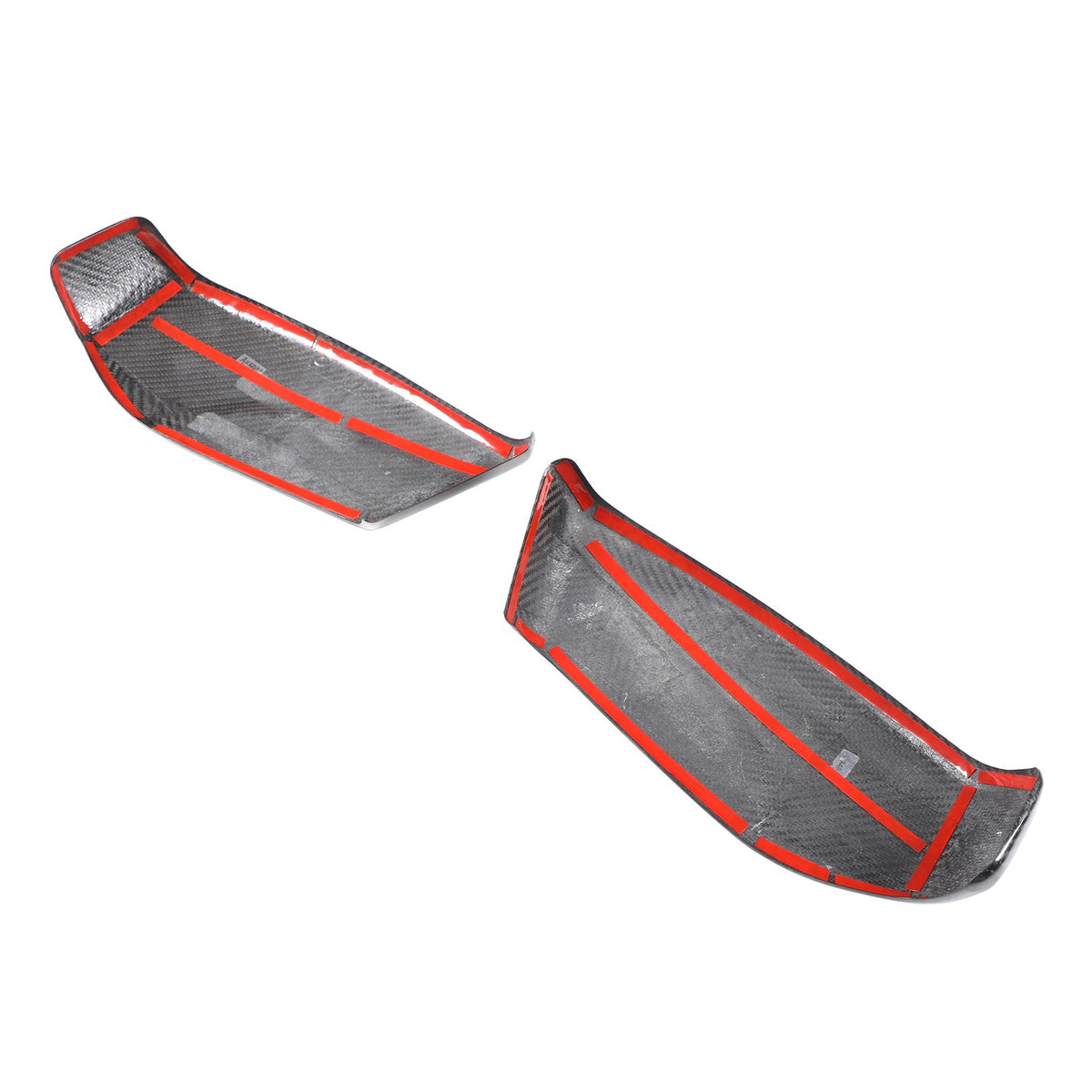 Real Dry Carbon Fiber Seat Side Cover Trim For Corvette C8 2020+ 15