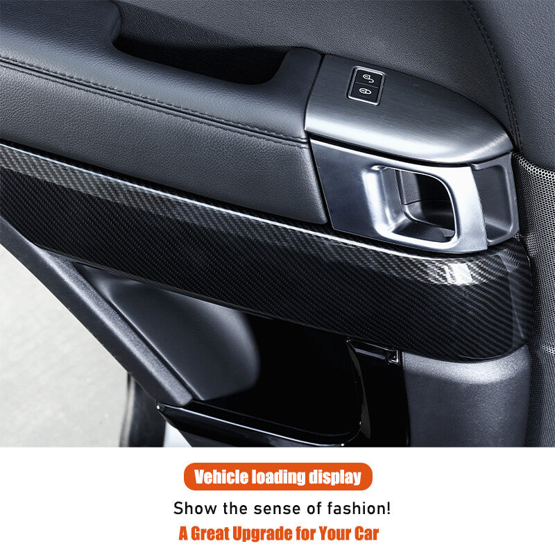 Replace ABS Carbon Interior door Panel For LR Range Rover Sport L494 2014-17 17
