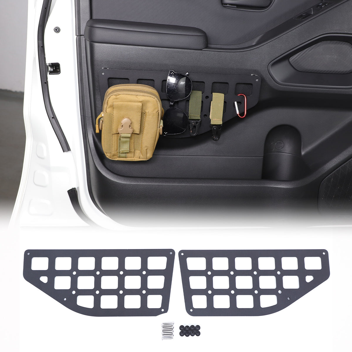 Off road Front Door Pocket Molle Panel For Nissan Frontier D41 2022+ 2