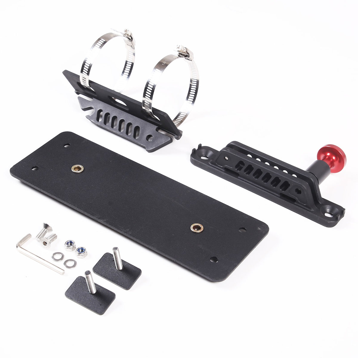 Black Carbon Steel Fire Extinguisher Mount Bracket For Toyota Tundra2022+ 16