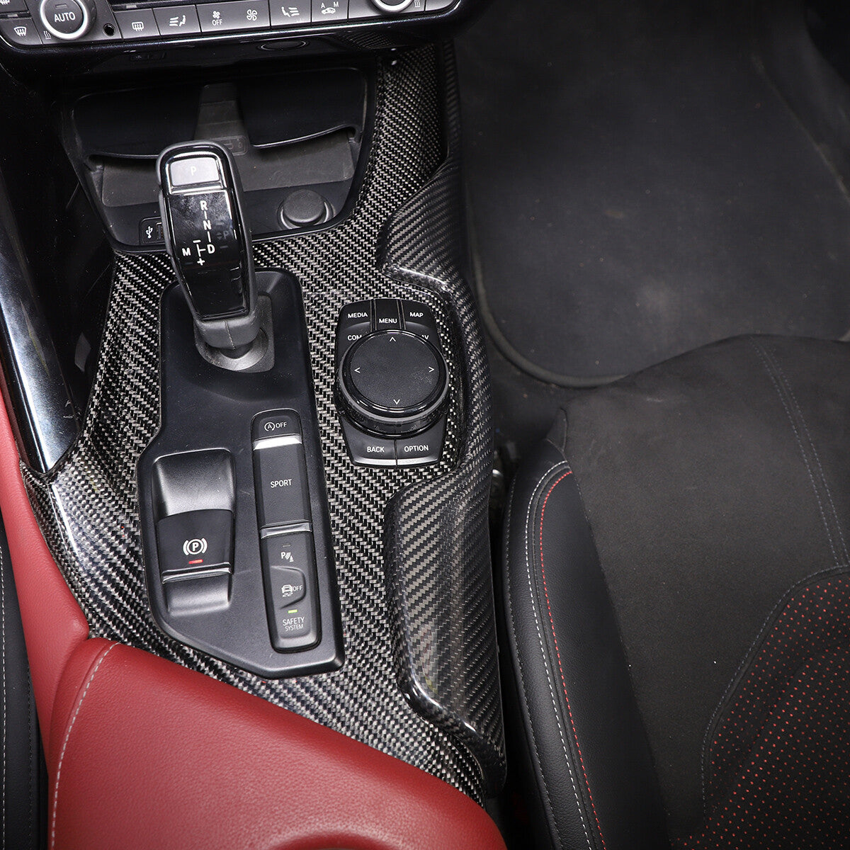 Real Carbon Fiber Full Interior Set Decor Trim Kit For Toyota Supra A90 MK5 19+ 240
