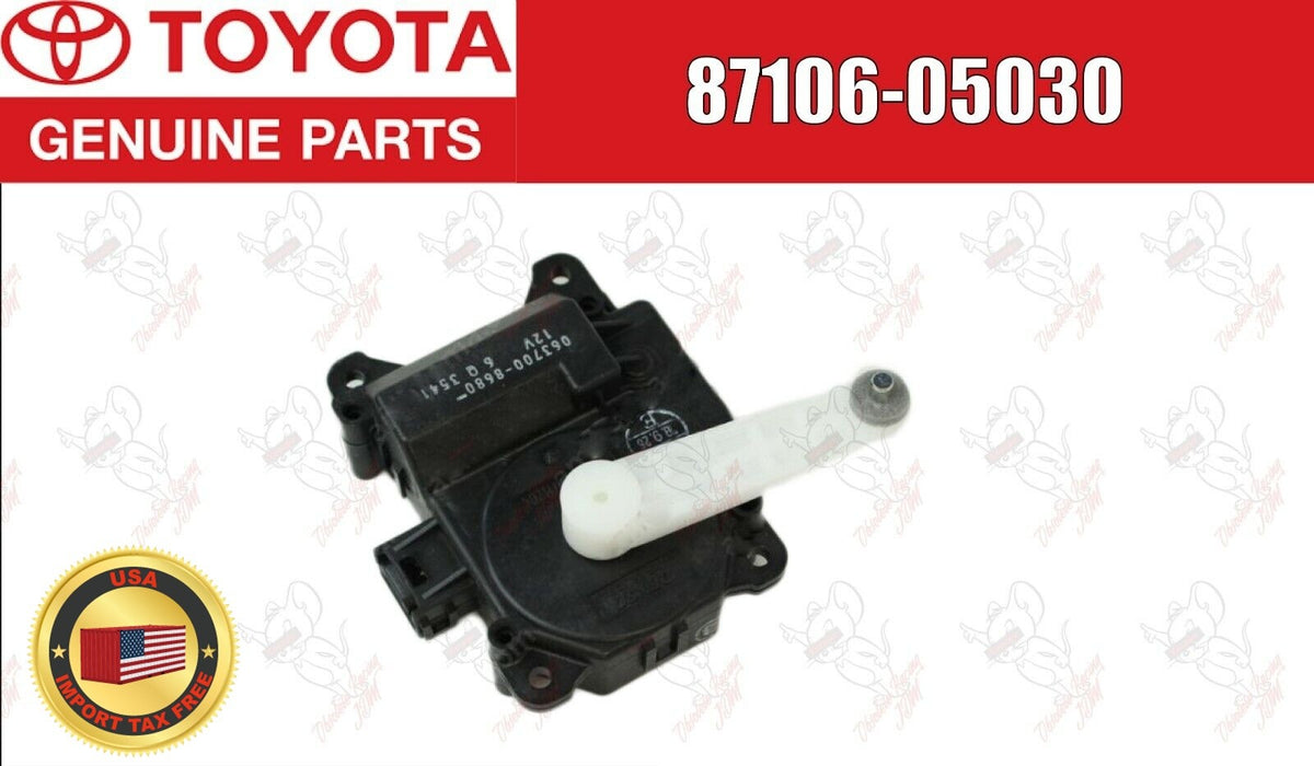 TOYOTA Genuine AVENSIS Airmix Damper Servo SUB ASSY 87106-05030 OEM 1